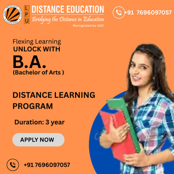 Punjab, Education, Online BA Course From Lovely Professional University
