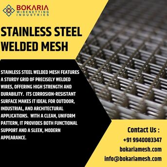 Chennai, Industrial Machinery, Stainless Steel Welded Mesh​ In South India