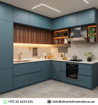 Abu Dhabi, Interior Design, Modern Kitchen Design And Kitchen Cabinets Work In Uae.