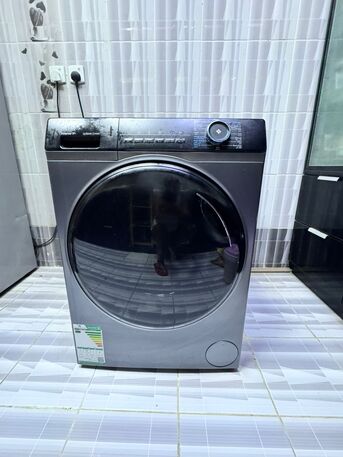 Al Rimal, Appliances, SAR 1000,  Haier Washing Machine For Sale - Front Load - 8kg - Very Good Condition, Almost New