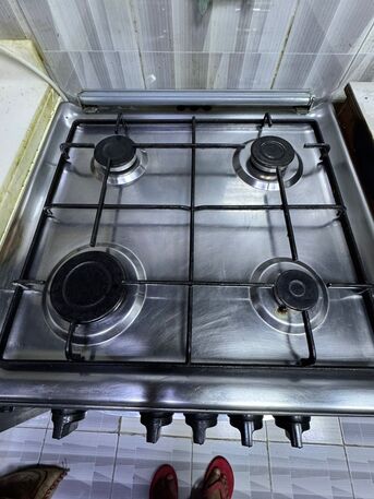 Riyadh, Appliances, SAR 350,  Cooking Range For Sale - 4 Burner - Good Condition