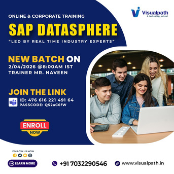Hyderabad, Education, SAP Datasphere New Batch Registration Open