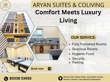 Hyderabad, Household, Coliving PG For Men And Women