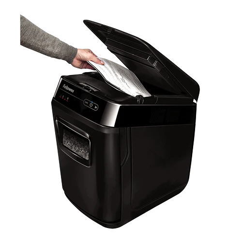 Deira, Electronics, AED 2450,  Fellowes AutoMax&trade; 200M Auto Feed Micro-Cut Paper Shredder Machine