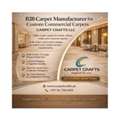 B2B Carpet Manufacturer For Custom Commercial Carpets | Carpet Crafts LLC