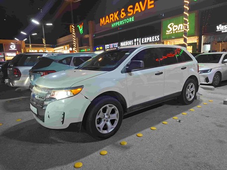 Al Rakah Al Shamaliyah, Vehicles, Cars & Trucks , SAR 34000,  Ford Edge,  2014,  Automatic,  276 KM,   White Colour - SAR 34K - 276K Km