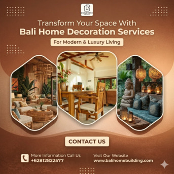 Bali, Construction, Transform Your Space With Bali Home Decoration Services