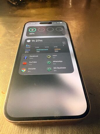 Thuqbah, Mobile Phones, SAR 2000,  IPhone 15 (256 GB) (87 Health) (Ultra Mint) Rare Find All Original WITH BOX &ldquo;Like NEW&rdquo;