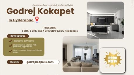 Hyderabad, Real Estate For Sale, 2 BR,  Godrej Kokapat Hyderabad - Inspired Living Begins Here