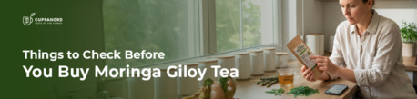 Noida, Business, Buy Moringa Giloy Tea Online &ndash; Why Is Cuppanord The Best Choice For Natural Immunity Boost