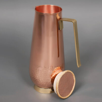 Melbourne, Household Items, AUD 85,  Premium Copper Pitcher With Wooden Lid Available On Sale