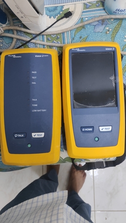 Jeddah, Technical, Rent A Professional Fluke Network Cable Tester CAT6, CAT6A & CAT7