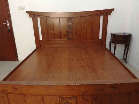 Hidd, Furniture, BHD 20,  Double Bed For Sale Without Mattress