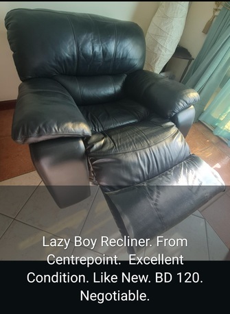 Adliya, Furniture, BHD 100,  Black Lazy Boy Recliner For Sale