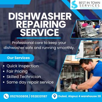 Dubai, Appliance Repair, Dishwasher Repairing Service Dubai