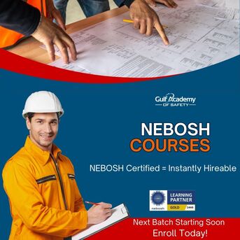 Sharjah, Lessons Offered, NEBOSH Certificate | Gold Partner &ndash; Gulf Academy  Safety