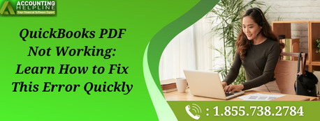New York, Accounting, How To Fix QuickBooks PDF Not Working Issue In Simple Steps