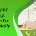 How To Fix QuickBooks PDF Not Working Issue In Simple Steps