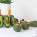 USD 58,  Felt Avocado With Seed &ndash; Buy Felt Craft Supplies Online