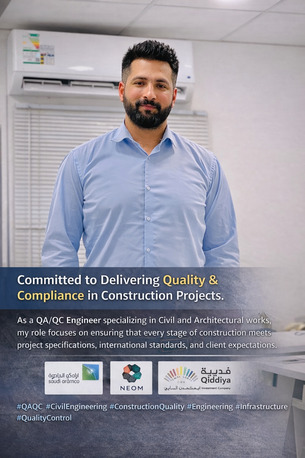 Riyadh, Job Seekers, QA/QC Engineer (Civil) / QA/QC Inspector &ndash; Available For Immediate Joining