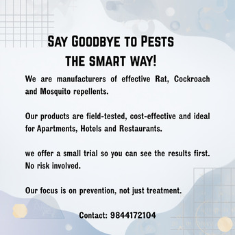 Bangalore, Pet Supplies, Available Rat Killer, Cockroach & Mosquito Repellents
