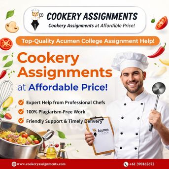 Sydney, Education, Master Your Culinary Journey With Acumen College Assignment Help