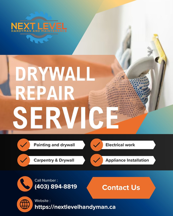 Calgary, Construction, Professional Drywall Repair Services