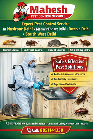 Dwarka, Pest Control, Get Rid Of Pests With Top Pest Control Service In Dwarka Delhi