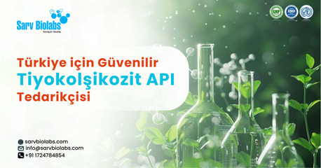 Istanbul, Health & Beauty Items, G?venilir Tiyokolşikosid Etkin Madde Tedarik?isi T?rkiye | Sarv Biolabs