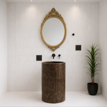 New Delhi, Furniture, Luxury Stone Basins &ndash; Premium Marble Bathroom Sinks For Modern Interiors