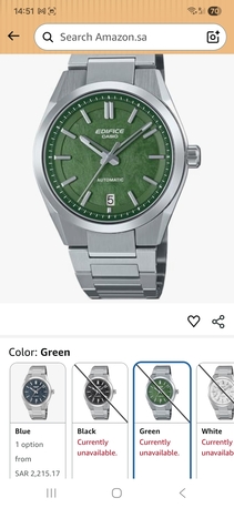 Jeddah, Watches, SAR 1500,  Casio Edifice EFK-100 Automatic &ndash; First Mechanical Edifice