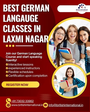Laxmi Nagar, Education, Best German Language Classes In Laxmi Nagar