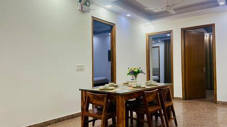 Rohini, Apartments/Houses, INR 6486/day,  1 BR,  650 Sq. Meter,  6486, Fully Furnished Bluo Modern 1 BHK Rohini