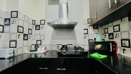 Rohini, Apartments/Houses, INR 6486/day,  1 BR,  650 Sq. Meter,  6486, Fully Furnished Bluo Modern 1 BHK Rohini