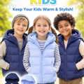 Buy Puffer Vest Kids | Rainkoat Stylish & Warm Kids Wear