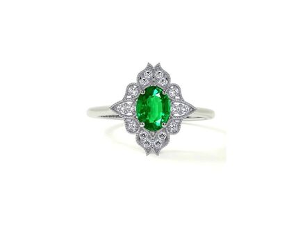 New York, Jewelry, USD 4835,  Vintage Emerald Ring