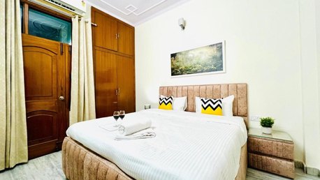 New Delhi, Apartments/Houses, INR 8776/day,  2 BR,  1200 Sq. Meter,  Fully Furnished Modrern 2 BHK Rohini