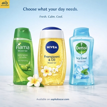 New Delhi, Household, Fresh, Calm & Cool Shower Essentials For Everyday Use