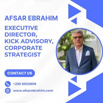 Cape Town, Financial, Afsar Ebrahim &ndash; Executive Director, Kick Advisory | Corporate Strategist