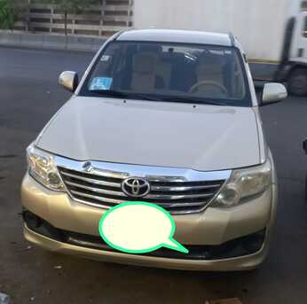 Madinah, Vehicles, Cars & Trucks , SAR 42500,  Toyota Fortuner 2012,  2012,  Automatic,  316500 KM,   [ 4 Cylinder] [4 X 2]