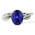 USD 1752,  Own Solitaire Ring Natural Tanzanite Elegant Look