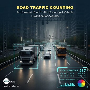 Dubai, Computer, AI-Driven Traffic Surveys For Advanced UAE Road Systems