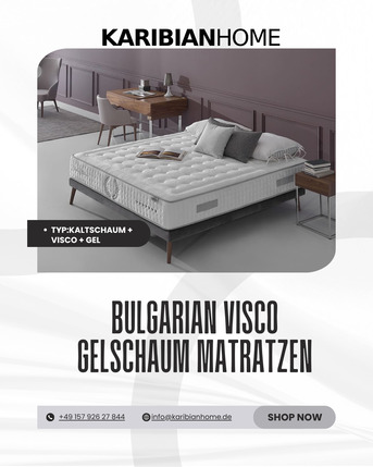 Berlin, Furniture, EUR 300,  Bulgarian Visco Gelschaum Matratzen &ndash; Premium Schlafkomfort F?r Ihr Zuhause