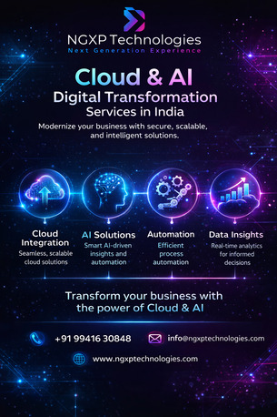 Kerala, Software Development, Advanced Cloud & AI Digital Transformation Services In India | NGXP