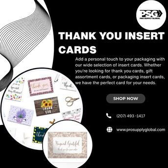 New York, Materials, USD 1,  Premium Insert Cards For Packaging And Branding Needs