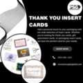 USD 1,  Premium Insert Cards For Packaging And Branding Needs