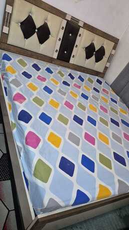 Riyadh, Furniture, SAR 300,  King Size Bed And Matress For 300