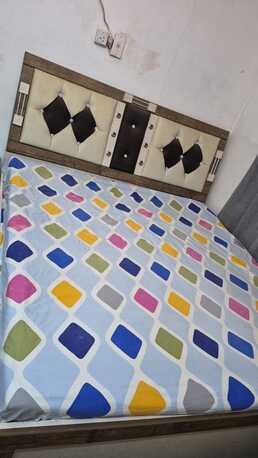 Riyadh, Furniture, SAR 300,  King Size Bed And Matress For 300