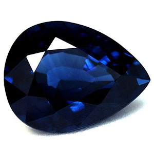 New York, Jewelry, USD 7406,  Get Sapphire For Sale 2.27 Cts Deep Blue Pear Gemstone