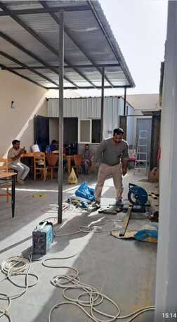 Riyadh, Writing, Maintenance Like Partition In Rooms And Hall Of Cement Board And Gypsum Board  And Welder